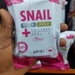 SNAIL GLUTA GOLD + COLLAGEN ARBUTIN SOAP FACE & BODY 100g