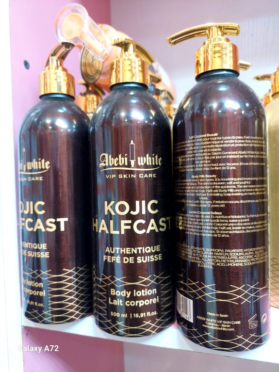 ABEBI WHITE KOJIC HALFCAST LOTION 500ml