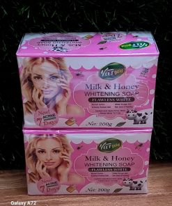 VEETGOLD MILK & HONEY WHITENING SOAP 200g