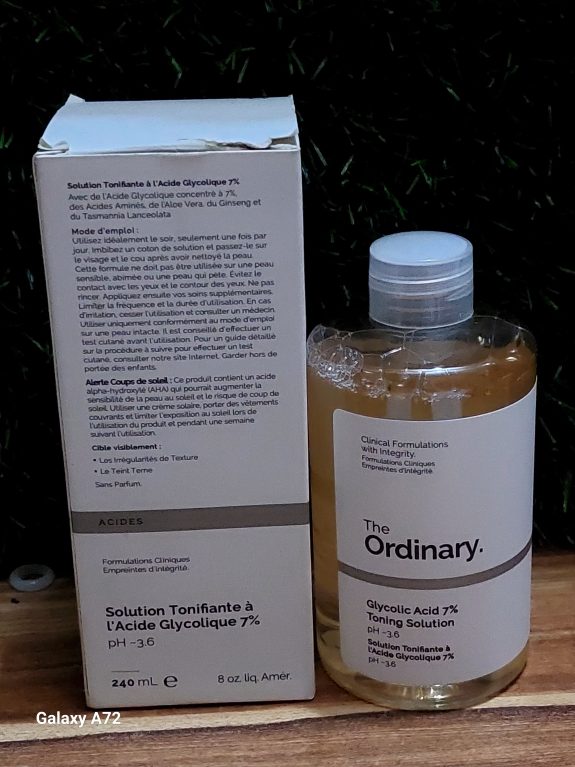 THE ORDINARY GLYCOLIC ACID 7% TONING SOLUTION 240ml - Image 2