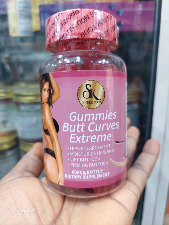 GUMMIES BUTT CURVES EXTREME SUPPLEMENT 60 Pieces 300ml