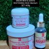 SNOW WHITE 3DAYS WHITENING FACE Medium SET 15SHADE VERY STRONG WHITENING 400g TO clear Blemishes,darkspot and Whiten the face
