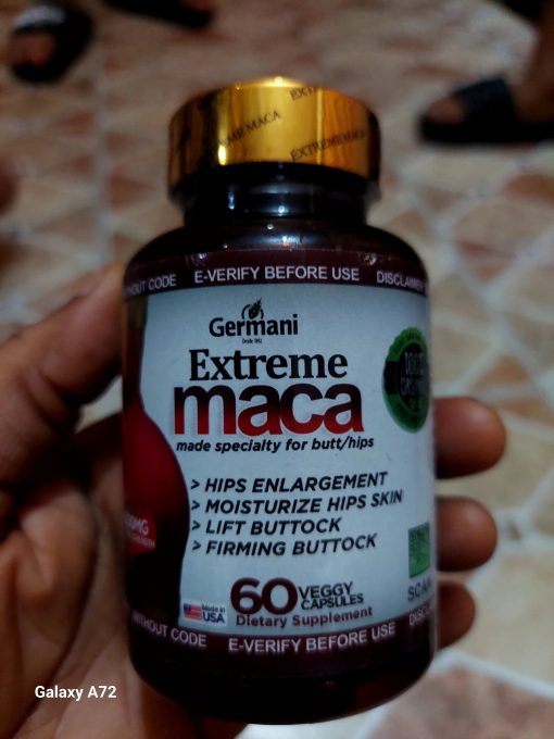 ULTIMATE EXTREME MACA FOR HIPS & BUTTS ENLARGEMENT 60 CAPSULES
