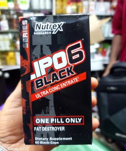 LIPO 6 BLACK ULTRA ONE PILL ONLY FAT DESTROYER 60 Capsules