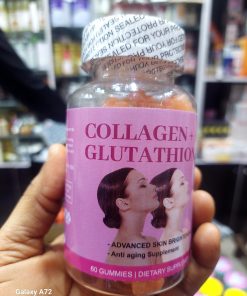 COLLAGEN GLUTATHIONE 60 GUMMIES SUPPLEMENT 300g