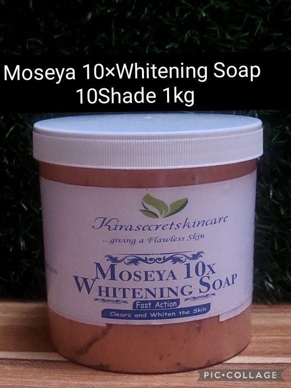 MOSEYA 10×WHITENING SOAP FAST ACTION 10Shade 1kg