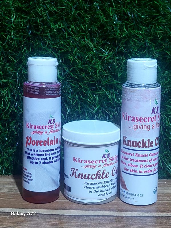 KNUCKLE REMOVER MEDIUM SET 400g QUICK RESULT to fade dark feet,hands fast - Image 2
