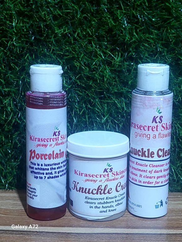 KNUCKLE REMOVER MEDIUM SET 400g QUICK RESULT to fade dark feet,hands fast