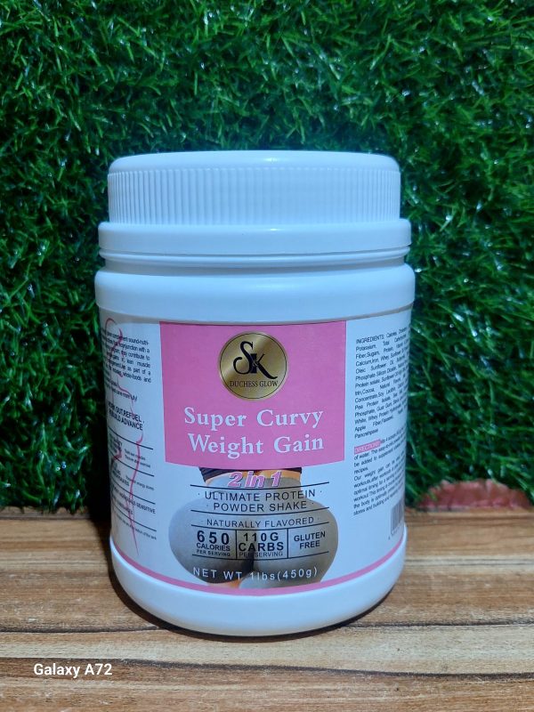 CURVY WEIGHT GAIN ULTIMATE PROTEIN POWDER SHAKE SUPPLEMENT 550g