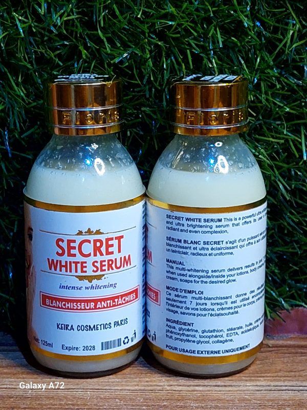 SECRET WHITE STRONG WHITENING SERUM 125ml FAST ACTION - Image 2