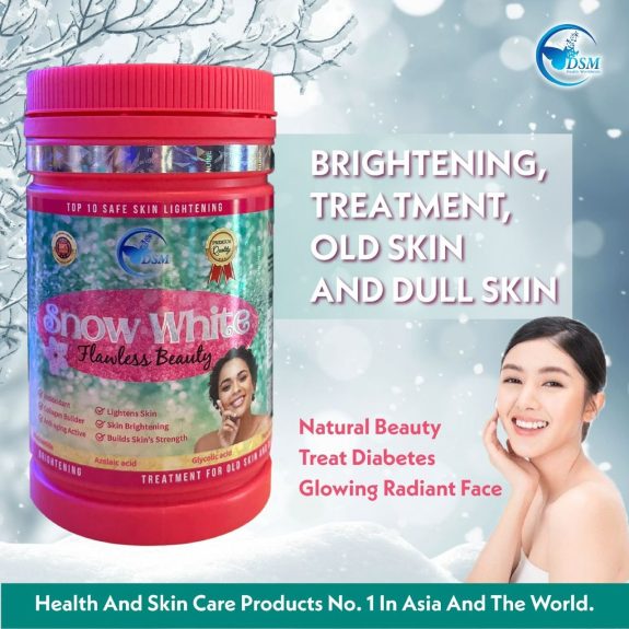 SNOW WHITE FLAWLESS BEAUTY SKIN BRIGHTENING DRINK SUPPLEMENT 1KG