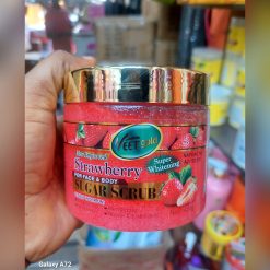 VEETGOLD STRAWBERRY SUGAR FACE & BODY SCRUB 500g