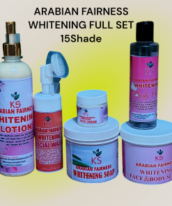 ARABIAN FAIRNESS WHITENING FULL SET 15shade 2.2kg Super skin Whitening