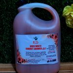OVER WHITE STRONG WHITENING CARROT SHOWER GEL SUPER EFFECTIVE 5 LITRE