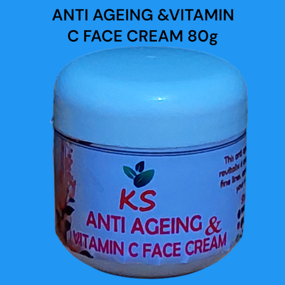 ANTIAGEING and VITAMIN C FACE CREAM 80g To Clear Wrinkle