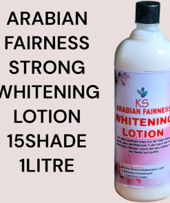ARABIAN FAIRNESS WHITENING LOTION 15SHADE 1LITRE STRONG WHITENING