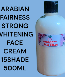 ARABIAN FAIRNESS WHITENING FACE CREAM STRONG WHITENING 15SHADE 500ML