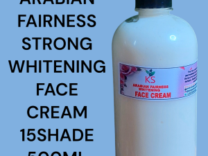 ARABIAN FAIRNESS WHITENING FACE CREAM STRONG WHITENING 15SHADE 500ML