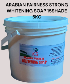 ARABIAN FAIRNESS WHITENING SOAP STRONG WHITENING 15SHADE 5KG Super Whitening