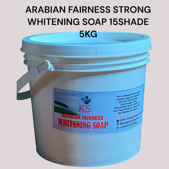 ARABIAN FAIRNESS WHITENING SOAP STRONG WHITENING 15SHADE 5KG