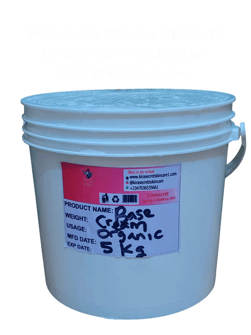 BASE CREAM Thick ORGANIC 5KG For SkinCare Production