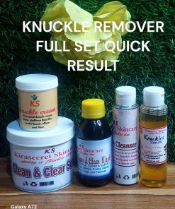 KNUCKLE REMOVER FULL SET QUICK RESULT 1.4KG TO fade dark elbow, feels,hands fast