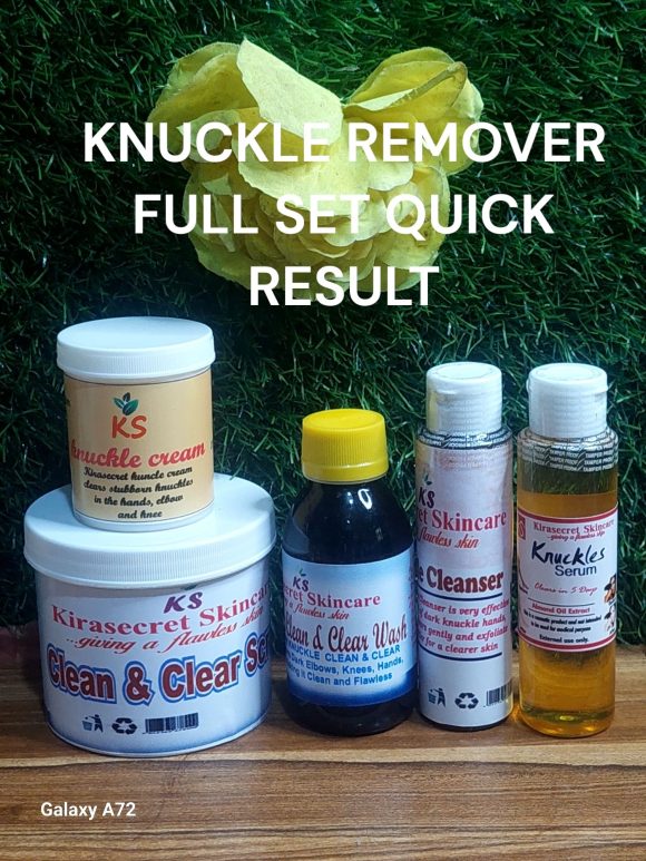 KNUCKLE REMOVER FULL SET QUICK RESULT 1.4KG TO fade dark elbow, feels,hands fast