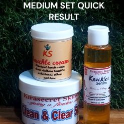 KNUCKLE REMOVER MEDIUM SET QUICK RESULT 600g to fade dark knuckle feets ,hands