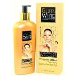 GLUTA WHITE GLUTATHIONE and COLLAGEN WHITENING BODY LOTION 250ML