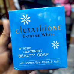 GLUTATHIONE EXTREME WHITE STRONG LIGHTENING BEAUTY SOAP ABEBI 200g