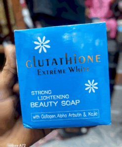 GLUTATHIONE EXTREME WHITE STRONG LIGHTENING BEAUTY SOAP ABEBI 200g
