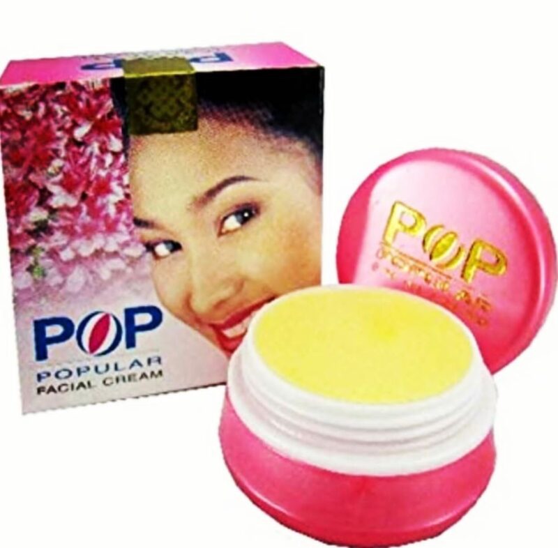 POP POPULAR FACIAL CREAM 30g it Lighten & clear darkspot out of the face