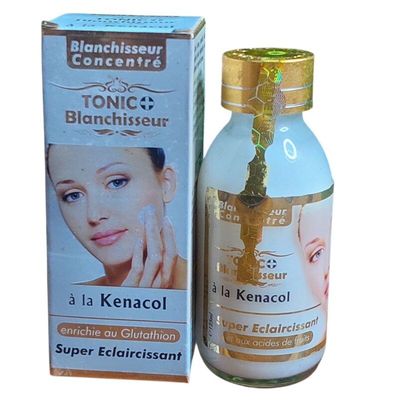 TONIC BLANCHISSEUR WITH KENACOL ENRICHED WITH GLUTATHIONE SUPER BRIGHTENING CONCENTRATE 125ML