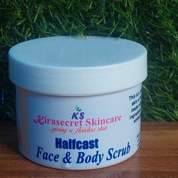 HALFCAST STRONG FACE AND BODY WHITENING SCRUB 15 Shades 200G