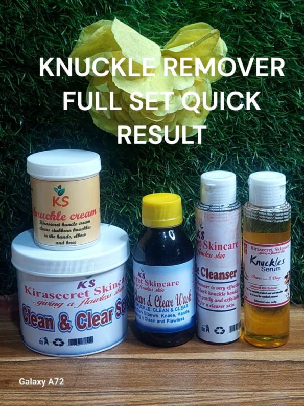 KNUCKLE REMOVER FULL SET QUICK RESULT 1.4KG TO fade dark Knuckle elbow, feels,hands very fast