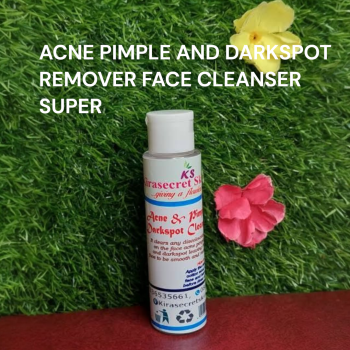 ACNE PIMPLE AND DARKSPOT REMOVER FACE CLEANSER 100ml It Clears the Face Very Fast