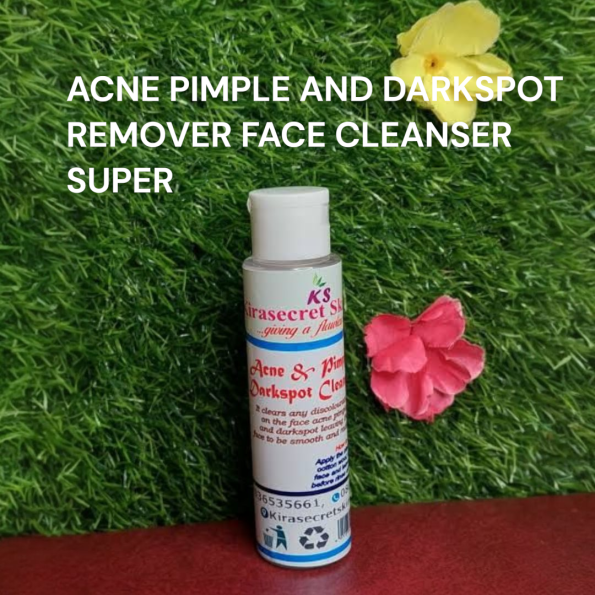 ACNE PIMPLE AND DARKSPOT REMOVER FACE CLEANSER 100ml It Clears the Face Very Fast