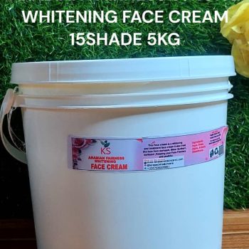 ARABIAN FAIRNESS WHITENING FACE CREAM STRONG WHITENING 15SHADE 5KG It whitens and Lighten the Face Very Fast SUPER Active