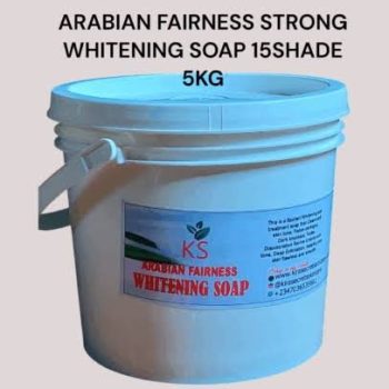 ARABIAN FAIRNESS WHITENING SOAP STRONG WHITENING 15SHADE 5KG Super Whitening