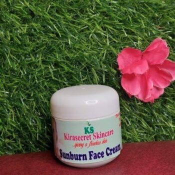 SUNBURN REMOVER FACE CREAM QUICK RESULT 80g It Fades and Clears Old Sunburn and Scars out of the face Very Fast