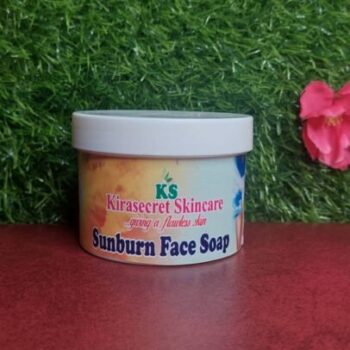 SUNBURN FACE SOAP QUICK RESULT 200G It Fades and Clears Old Sunburn and Scars out of the face Very Fast