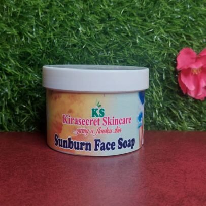 SUNBURN FACE SOAP QUICK RESULT 200G It Fades and Clears Old Sunburn and Scars out of the face Very Fast