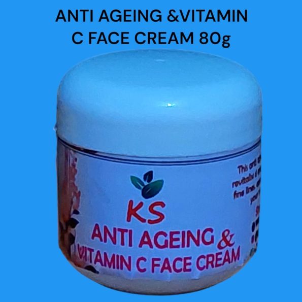 ANTIAGEING and VITAMIN C FACE CREAM 80g To Clear Wrinkle Fine lines  Blemishes, Blackpool & moisturising the Face