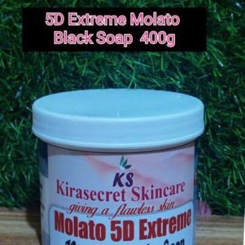 MOLATO EXTREME WHITENING BLEACHING BLACK SOAP 400G Super Whitening