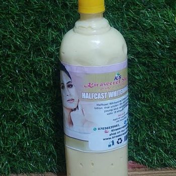 HALFCAST STRONG WHITENING LOTION FAST ACTION 15 Shade 1LITER It Whiten the Skin Very Fast