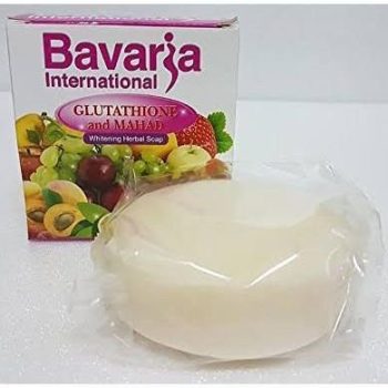 BAVARIA GLUTATHIONE AND MAHAD WHITENlING HERBAL SOAP 100g