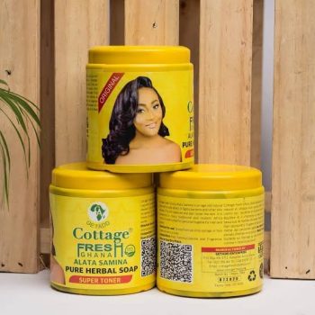 COTTAGE FRESH ALATA BLACK SOAP 500g