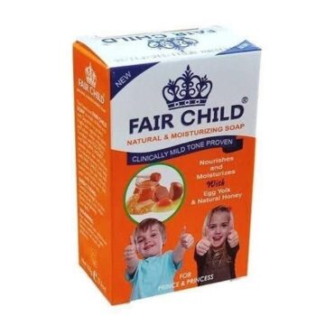 FAIR CHILD NATURAL MOISTURIZING SOAP WITH EGG YOLK &  NATURAL HONEY 150g