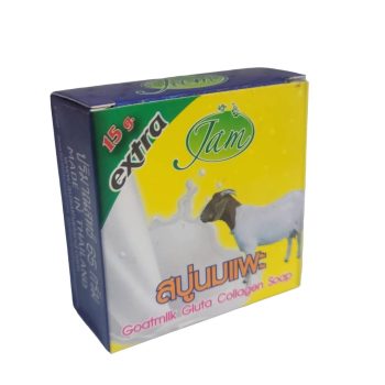 GOAT MILK GLUTA JAM COLLAGEN SOAP JAM 15g