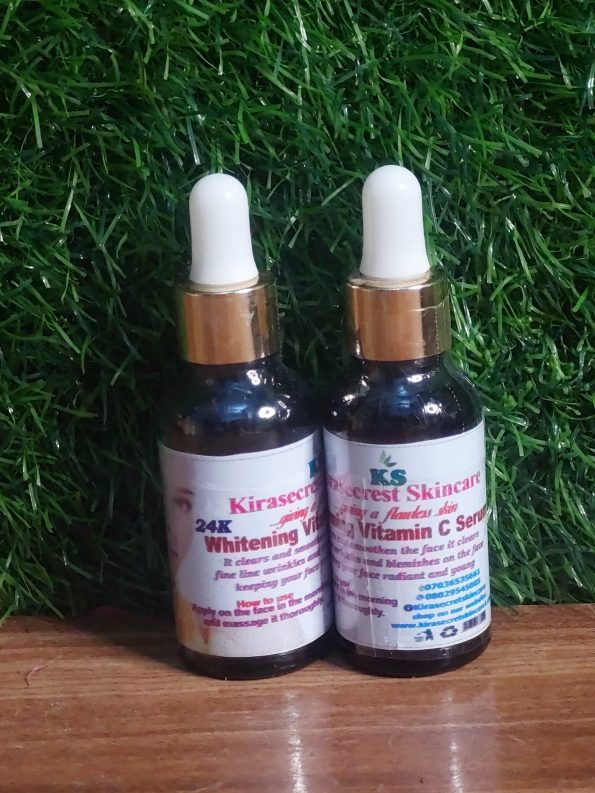 24K WHITENING VITAMIN C SERUM 50ML It Whiten and Clears Whiten and CLEAR Darkspot and Blemishes